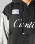 Cuntier Zip Hoodie - Black