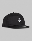 Monogram 5 Panel Hat - Black