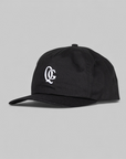 Monogram 5 Panel Hat - Black