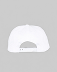 Stencil 5 Panel Hat - White