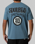 Combo Platter T-Shirt - Wash Marine Blue
