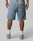 Emb Denim Standard Short - Fade Wash