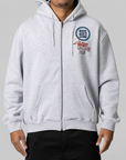 25/26 Zip Thru Hoodie - Grey Heather