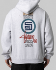 25/26 Zip Thru Hoodie - Grey Heather