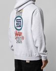 25/26 Zip Thru Hoodie - Grey Heather