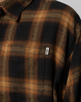 Plaid Classic Long Sleeve Shirt - Mustard