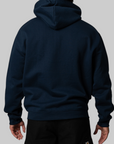 Chuck Fleece Zip Hoodie - Navy