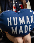Heart Beads Cushion - Navy