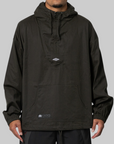 Masked Waxed Anorak - Dark Olive