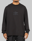 OG SLogo Long Sleeve - Washed Black