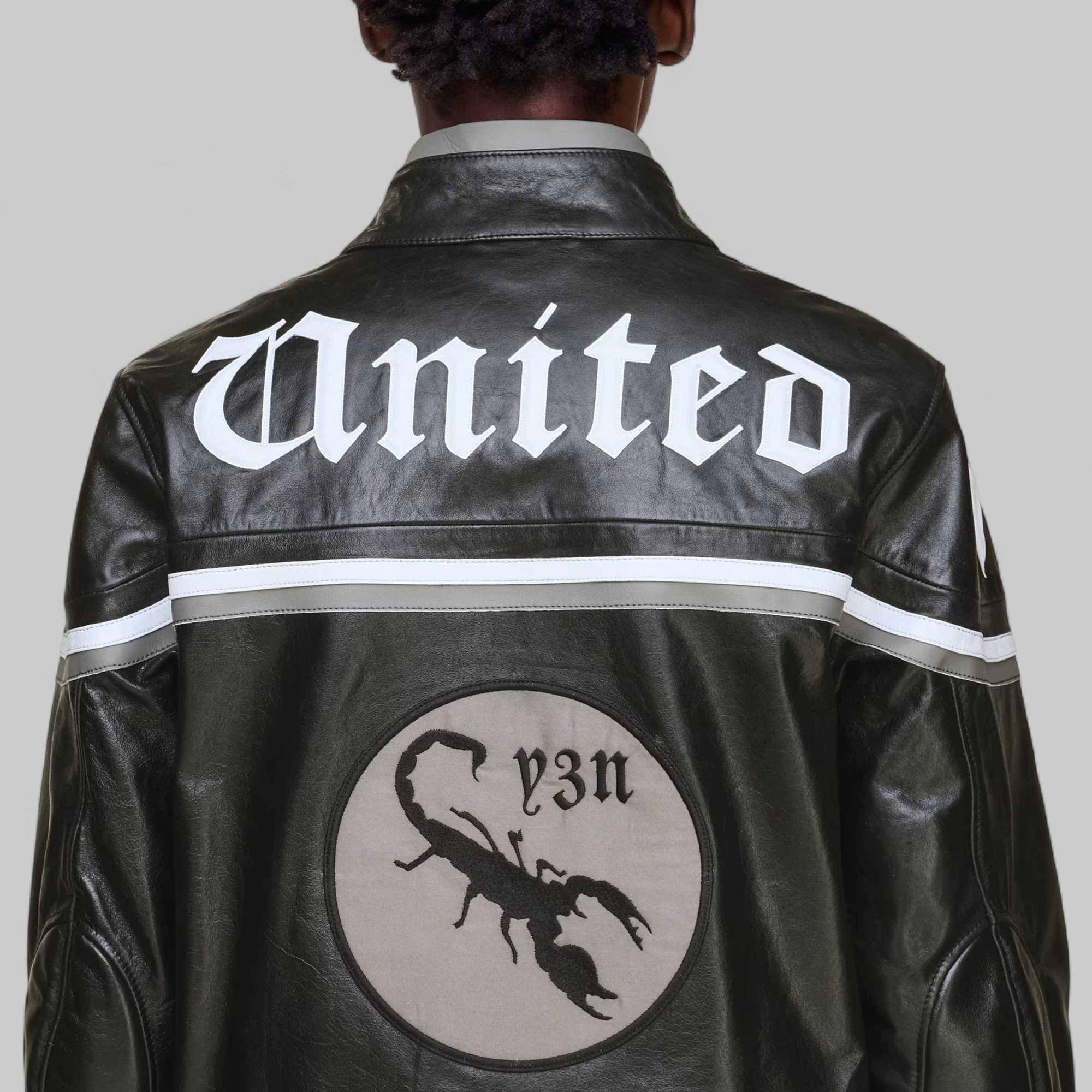 X Neighborhood X Dainese Leather Racer Jacket - Black – LOADED