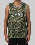 ABC Camo Basketball Tank - Green - LOADED