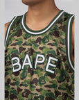 ABC Camo Basketball Tank - Green - LOADED