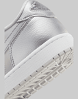 Air Jordan 1 Retro Low OG "Metallic Silver" - LOADED