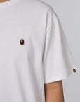 Ape Head One Point T-Shirt - White - LOADED