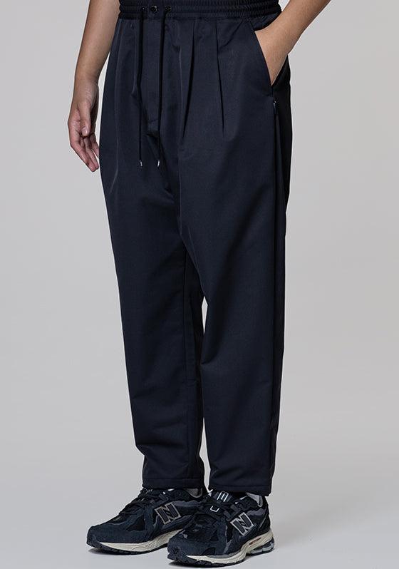 Baggy Silhouette Easy Pant - Black