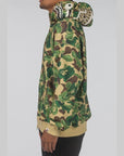 Bape Art Camo Shark Hoodie - Green - LOADED