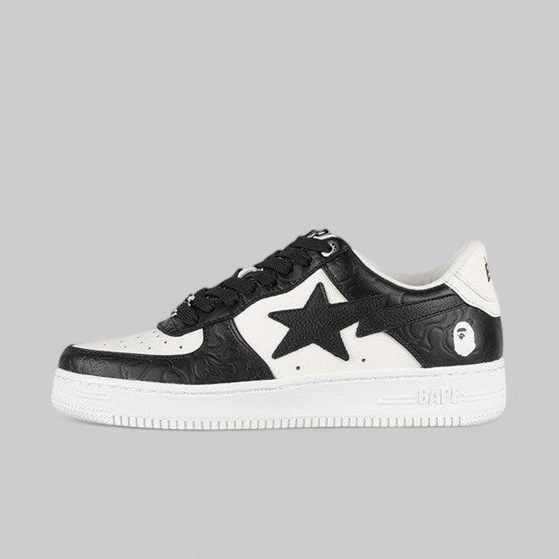 bapesta air force 1 black