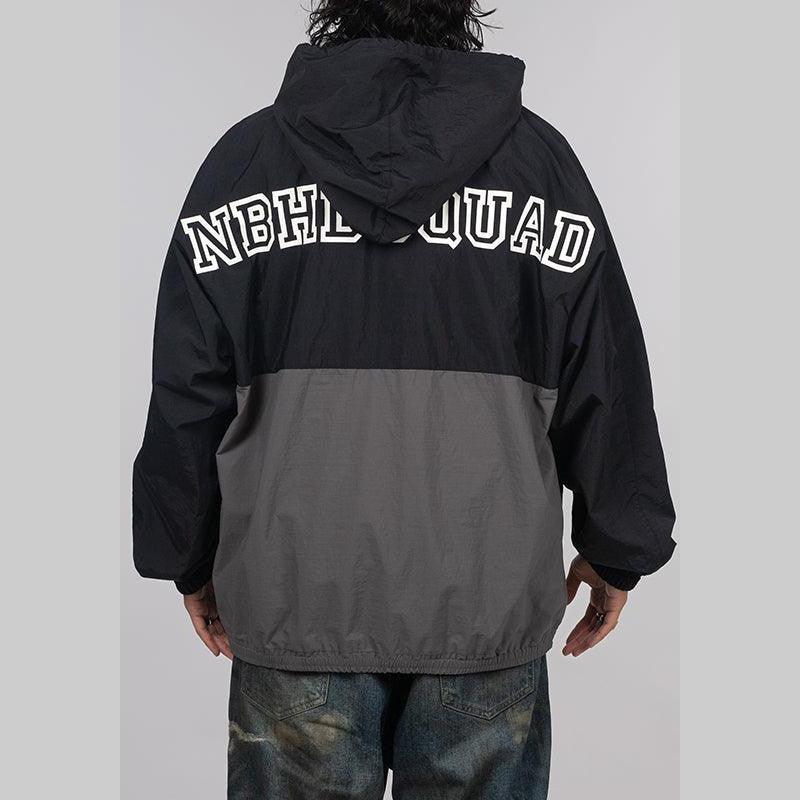 Bicolor Anorak Jacket - Black – LOADED