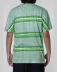 Border Tiedye T-Shirt - Green - LOADED