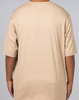 Boxy T-Shirt - Clay Brown - LOADED
