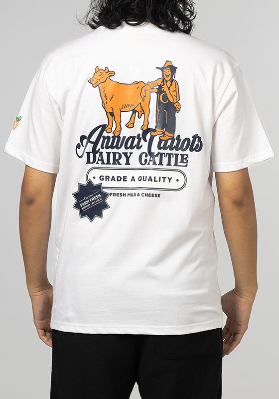Carrots Dairy T-Shirt - White - LOADED