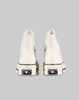 Chuck 70 De Luxe Squared Hi - Egret/Egret - LOADED