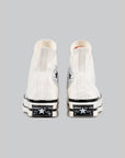 Chuck 70 Plus Hi - Egret/Black - LOADED