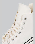 Chuck 70 Plus Hi - Egret/Black - LOADED
