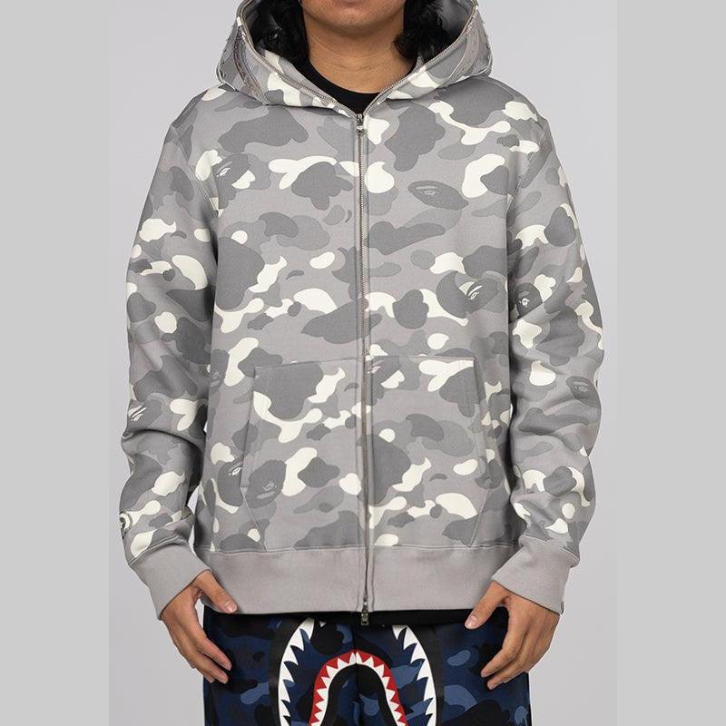 City Camo Shark Bape Jacket Hoodie City Camo Shark Full Zip Hoodie