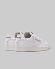 Club C 85 Vintage - White/Chalk/Red - LOADED