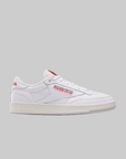 Club C 85 Vintage - White/Chalk/Red - LOADED