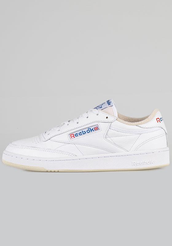 Club C 85 Vintage - White/Vector Blue - LOADED