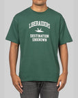 College Logo T-Shirt - Green - LOADED