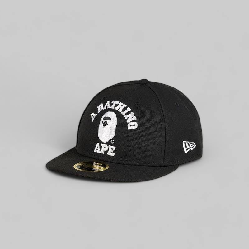 極美品 A BATHING APE College Cap A BATHING APE（アベイシングエイプ） キャップ 帽子 1ST CAMO COLLEGE