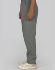 Double Knee Pant - Smoke Green Rinsed - LOADED