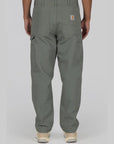 Double Knee Pant - Smoke Green Rinsed - LOADED