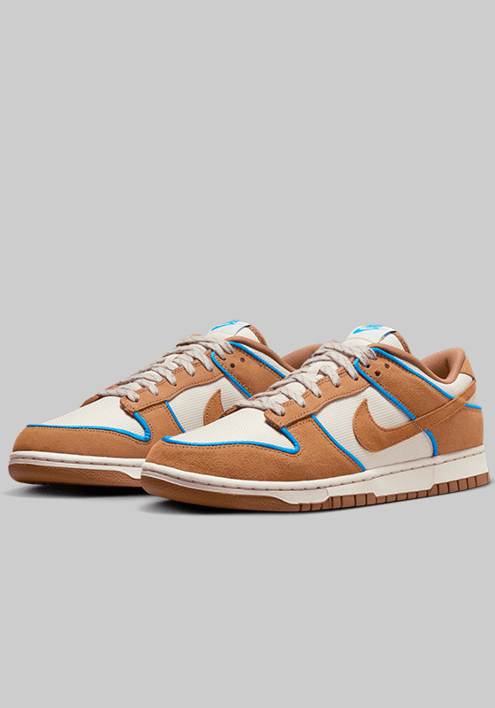 Light British Tan Nike Dunk Tan Nike Dunk Low Retro Pearl White