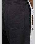 French Terry Straight Pant - Black - LOADED