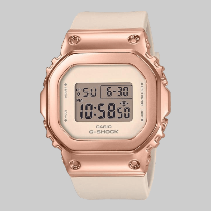 g shock ローズ ゴールド G-SHOCK フルメタル ローズゴールド GMW