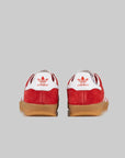 Gazelle indoor - Scarlet/White/Gum - LOADED