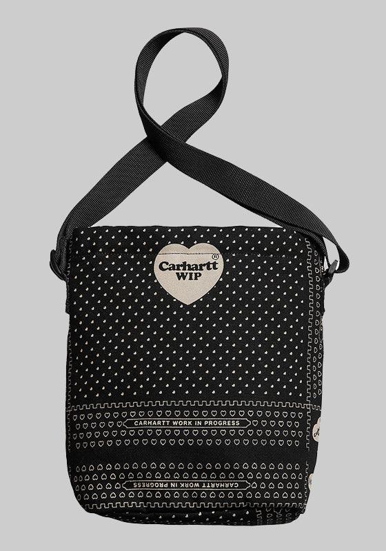 Heart Bandana Shoulder Bag - Heart Bandana Print/Black - LOADED