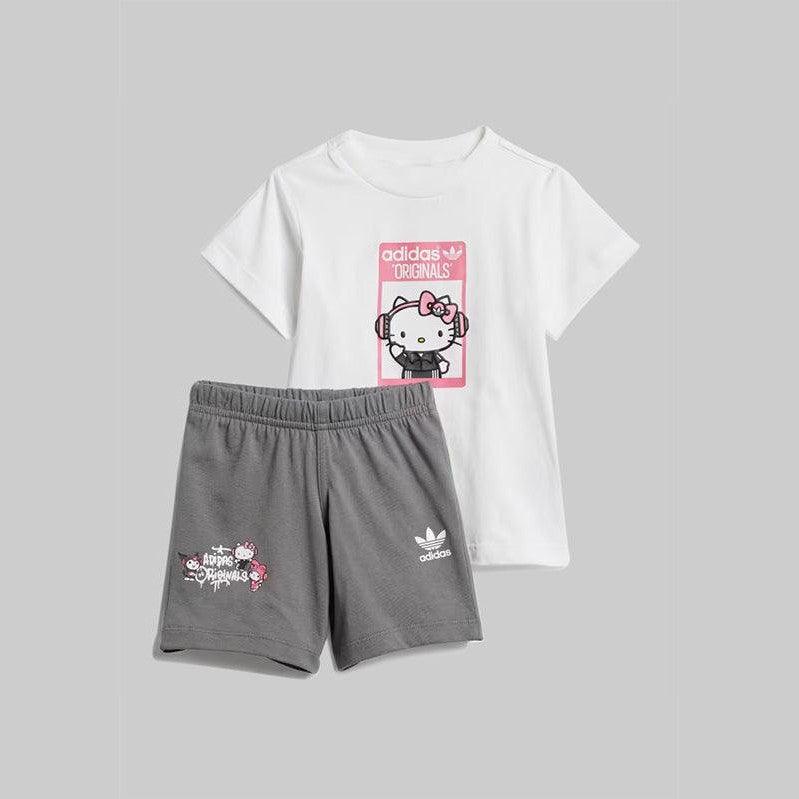 Hello Kitty Short Tee Set White