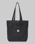 Garrison Tote - Black Stone Dyed