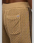 X CLOT By Edison Chen Crochet Short - Beige - LAST PAIR