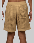 X CLOT By Edison Chen Crochet Short - Beige - LAST PAIR