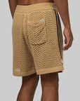 X CLOT By Edison Chen Crochet Short - Beige - LAST PAIR
