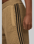 X CLOT By Edison Chen Crochet Short - Beige - LAST PAIR