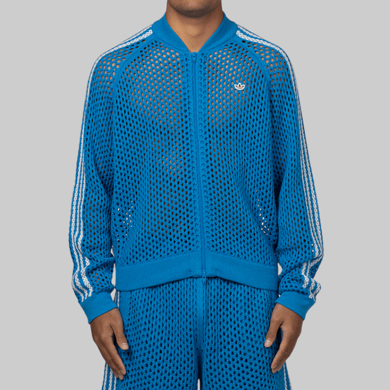 X CLOT By Edison Chen Crochet Superstar Track Top