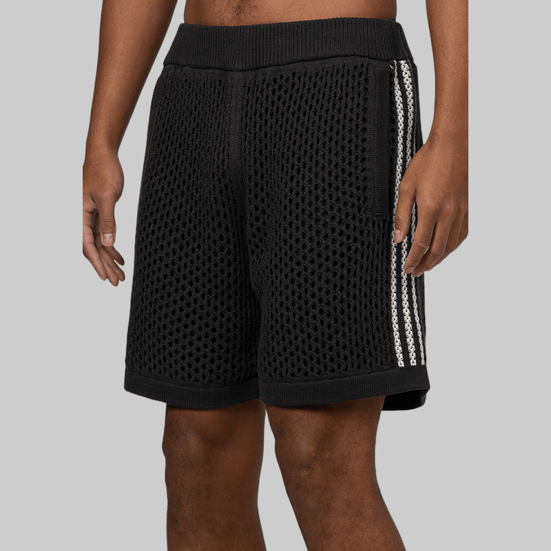 X CLOT By Edison Chen Crochet Short - Carbon – LOADED